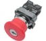 Кнопка TDM ELECTRIC BS142, Грибок, с ключом, красный, d22мм, 230В, 1р SQ0704-0023 1