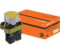Кнопка TDM ELECTRIC BА51, без подсветки, желтый, 1з SQ0704-0040