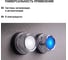 Кнопка TDM ELECTRIC ABLF-22, синий, d22мм, неон/230В, 1з 1р SQ0704-0004 8