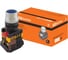 Кнопка TDM ELECTRIC ABLF-22, синий, d22мм, неон/230В, 1з 1р SQ0704-0004 1