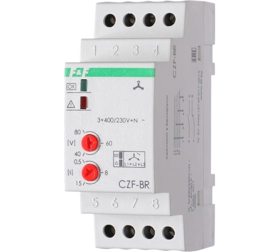 Автомат защиты электродвигателей F&F CZF-BR EA04.001.003 1