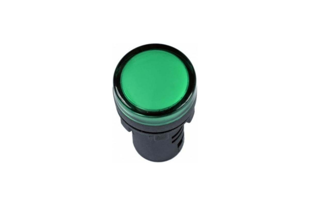 Лампа TDM AD-22DS LED матрица, d22мм, зеленый, 230В, SQ0702-0004 ...