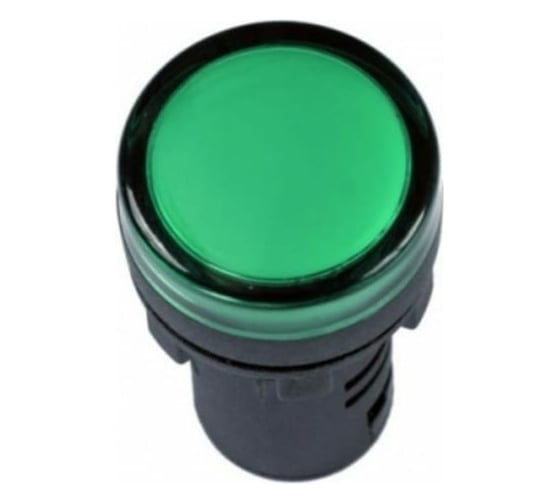 Лампа TDM AD-22DS LED матрица, d22мм, зеленый, 230В, SQ0702-0004