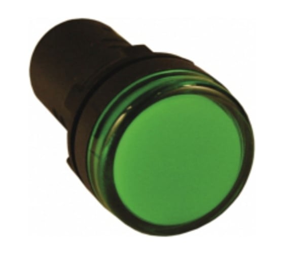 Лампа TDM AD-22DS LED матрица, d22мм, зеленый, 230В, SQ0702-0004