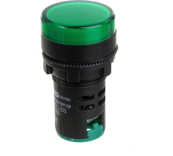Лампа TDM AD-22DS LED матрица, d22мм, зеленый, 230В, SQ0702-0004