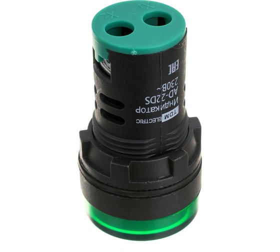 Лампа TDM AD-22DS LED матрица, d22мм, зеленый, 230В, SQ0702-0004