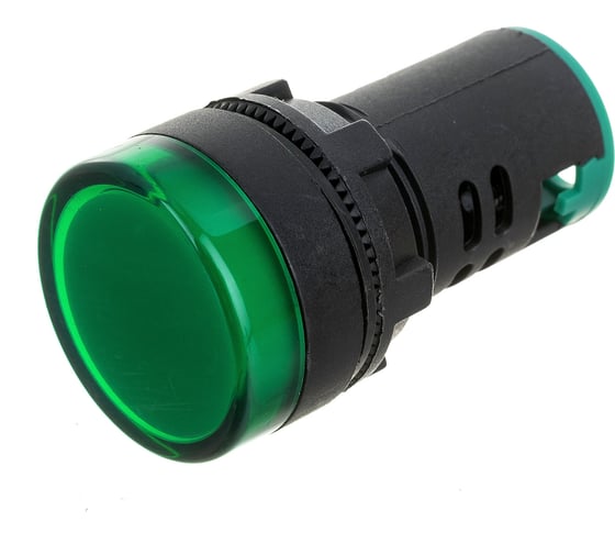 Лампа TDM AD-22DS LED матрица, d22мм, зеленый, 230В, SQ0702-0004