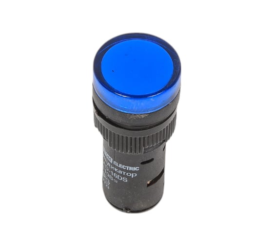 Лампа TDM AD-16DS LED матрица d16мм синий 12В AC/DC SQ0702-0054