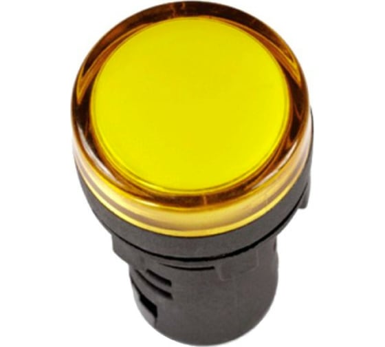 Лампа TDM AD-16DS LED матрица d16мм желтый 36В AC/DC SQ0702-0062