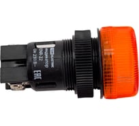 Сигнальная неоновая лампа TDM ENR-22 d22мм желтый 230В цилиндр SQ0702-0014