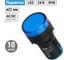 Лампа TDM ELECTRIC AD-22DS LED матрица d22мм синий 24В AC/DC SQ0702-0022 2