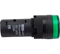 Лампа TDM AD-16DS LED матрица d16мм зеленый 110В AC/DC SQ0702-0068