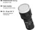 Лампа TDM ELECTRIC AD-16DS LED матрица d16мм белый 24В AC/DC SQ0702-0055 5