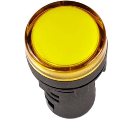 Лампа TDM AD-22DS LED матрица d22мм желтый 12В AC/DC SQ0702-0017 1
