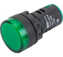 Лампа TDM AD-22DS LED матрица d22мм зеленый 110В AC/DC SQ0702-0031