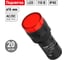 Лампа TDM ELECTRIC AD-16DS LED матрица d16мм красный 110В AC/DC SQ0702-0066 2
