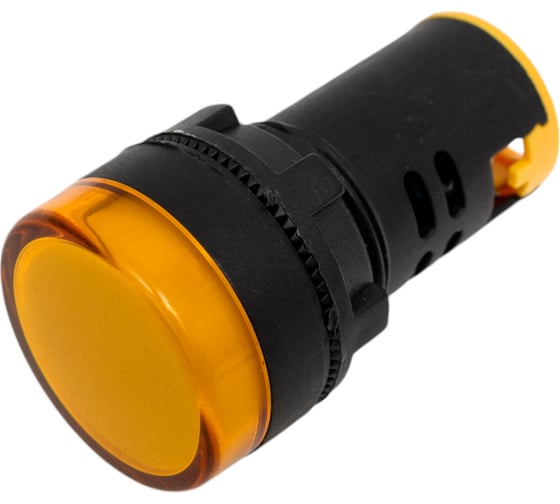 Лампа TDM AD-22DS LED матрица d22мм желтый 36В AC/DC SQ0702-0025