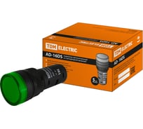 Лампа TDM ELECTRIC AD-16DSматрица d16мм зеленый 24В AC/DCSQ0702-0058
