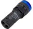 Лампа TDM ELECTRIC AD-16DS матрица, d16мм, синий, 36В, AC/DC SQ0702-0064 2