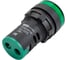 Лампа TDM ELECTRIC AD-22DS матрица, d22мм, зеленый, 24В, AC/DC SQ0702-0007 2
