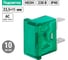 Сигнальная лампа TDM ELECTRIC YL238-01 зеленая, неон, 230В, SQ0702-0080 2