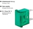 Сигнальная лампа TDM ELECTRIC YL238-01 зеленая, неон, 230В, SQ0702-0080 5