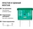Сигнальная лампа TDM ELECTRIC YL238-01 зеленая, неон, 230В, SQ0702-0080 6