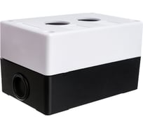 Корпус TDM КП102 для кнопок, 2места, белый SQ0705-0002