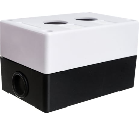 Корпус TDM КП102 для кнопок, 2места, белый SQ0705-0002