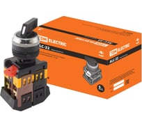 Переключатель TDM ELECTRIC АLС-22 черный с длинной рукояткой на 2 фиксированных положения I-O 1з 1р SQ0703-0008