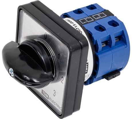 Кулачковый переключатель TDM ELECTRIC КПУ11-10/108 0-1-2-3 1р SQ0715-0082