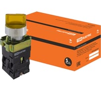 Переключатель TDM ELECTRIC BK 2565 2 положения, желтый, 1з 1р SQ0703-0016