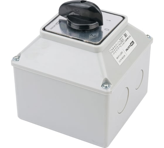 Кулачковый переключатель TDM ELECTRIC КПУ38-40/53 1-0-2 3р SQ0715-0186