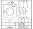 Кулачковый переключатель TDM ELECTRIC КПУ11-10/15 (0-1-Start) SQ0715-0078 2