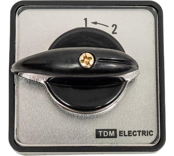 Переключатель КПУ11-25/205 TDM ELECTRIC 1-2, 2р возврат SQ0715-0114