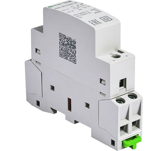 Модульный контактор РЕЛЕОН 1НО+1НЗ контакт 20А; 12В AC/DC; KM111001220