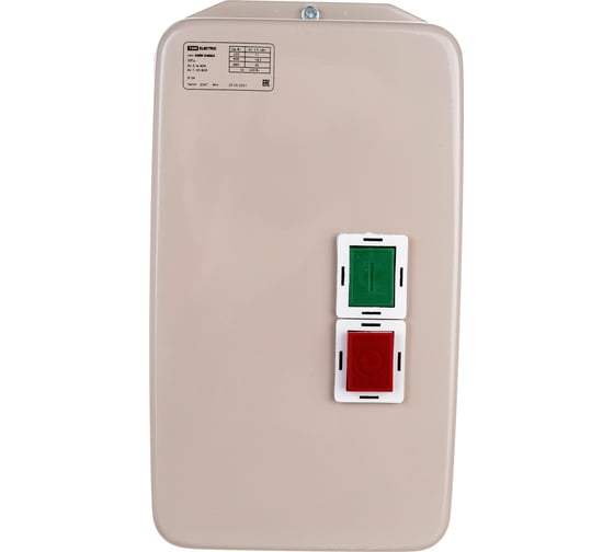 Контактор TDM ELECTRIC КМН34062, 40А, в оболочке, Ue=220В/АС3, IP54 SQ0709-0011