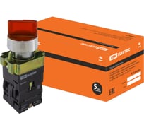 Переключатель TDM BK 2465, 2 положения, красный, 1з+1р 10 шт SQ0703-0015