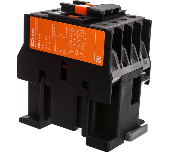 Контактор TDM ELECTRIC КМН-11210, 12А, 24В/АС3, 1НО SQ0708-0098