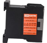 Миниконтактор TDM МКН-10911, 9А, 230В, 1НЗ SQ0736-0004