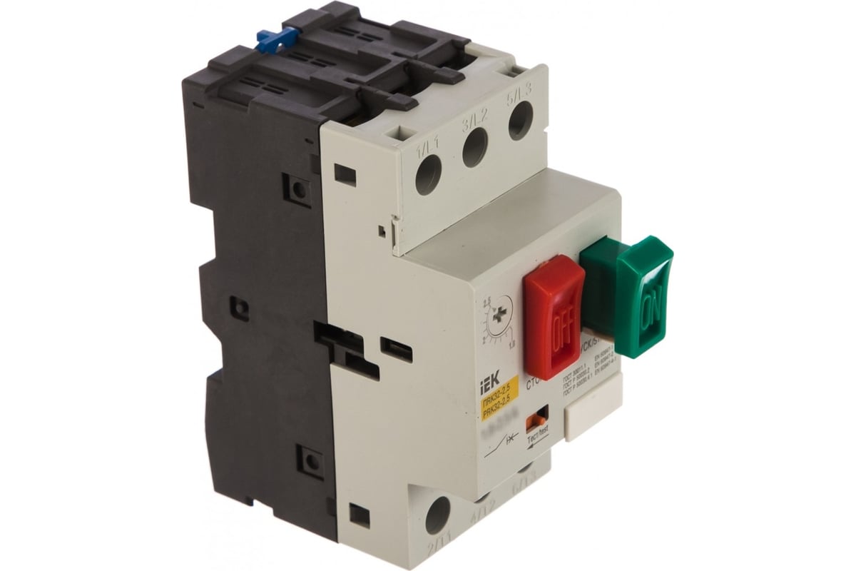 Автоматический выключатель защиты двигателя IEK ПРК 32-10 In10A Ir6-10A ...