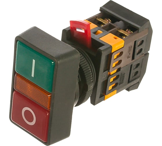 Кнопка IEK PPBB-30N I-0, 1з+1р, ИЭК BBD20-PPBB-K51 1