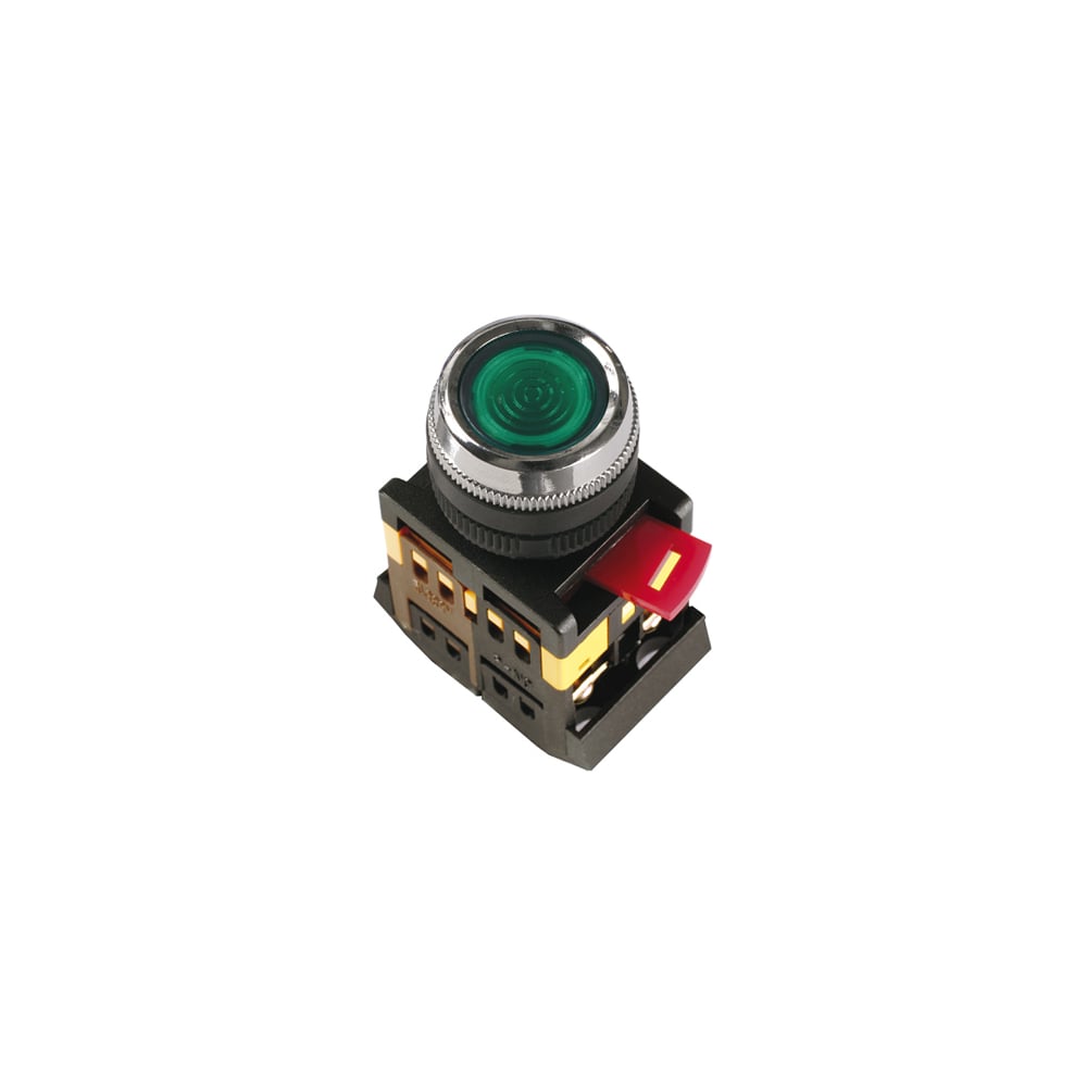 Кнопка IEK ABLFS-22 зеленая, 1з+1р, ИЭК 10 шт BBT30-ABLFS-K06 ...