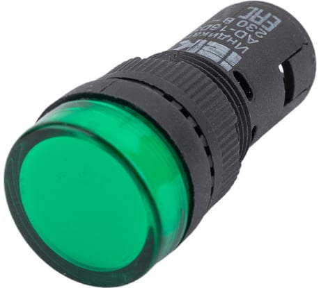 Светосигнальная арматура IEK AD-16DS, 230В, зеленый ИЭК BLS10-ADDS-230-K06-16