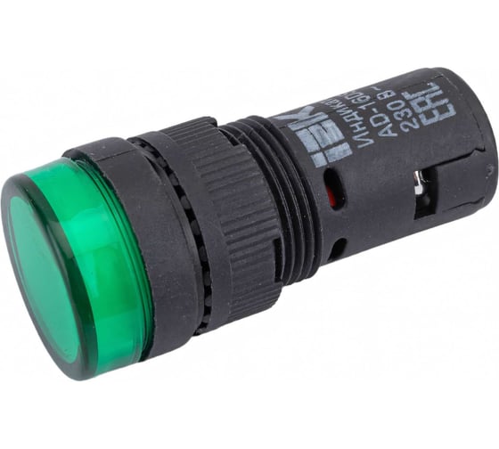 Светосигнальная арматура IEK AD-16DS, 230В, зеленый ИЭК BLS10-ADDS-230-K06-16