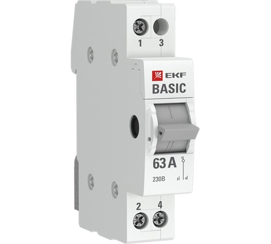 Трехпозиционный переключатель EKF 1P 16А  Basic tps-1-16 1