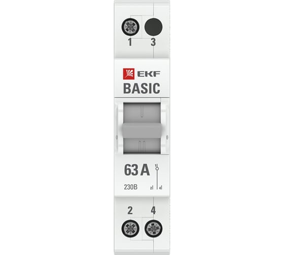 Трехпозиционный переключатель EKF 1P 16А  Basic tps-1-16