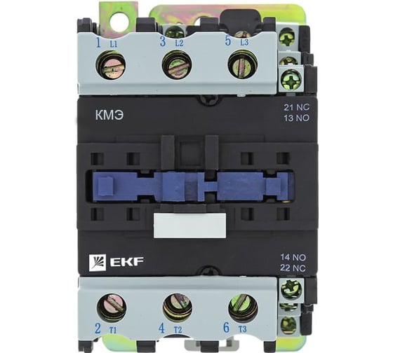 Малогабаритный контактор EKF КМЭ 40А 230В 1NO 1NC Basic SQctr-s-40-230-basic