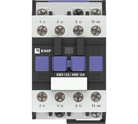 Малогабаритный контактор EKF КМЭ 12А 230В 1NO Basic SQctr-s-12-230-basic
