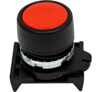 Плоская кнопка DKC, без фиксации, красная, ABHTR1